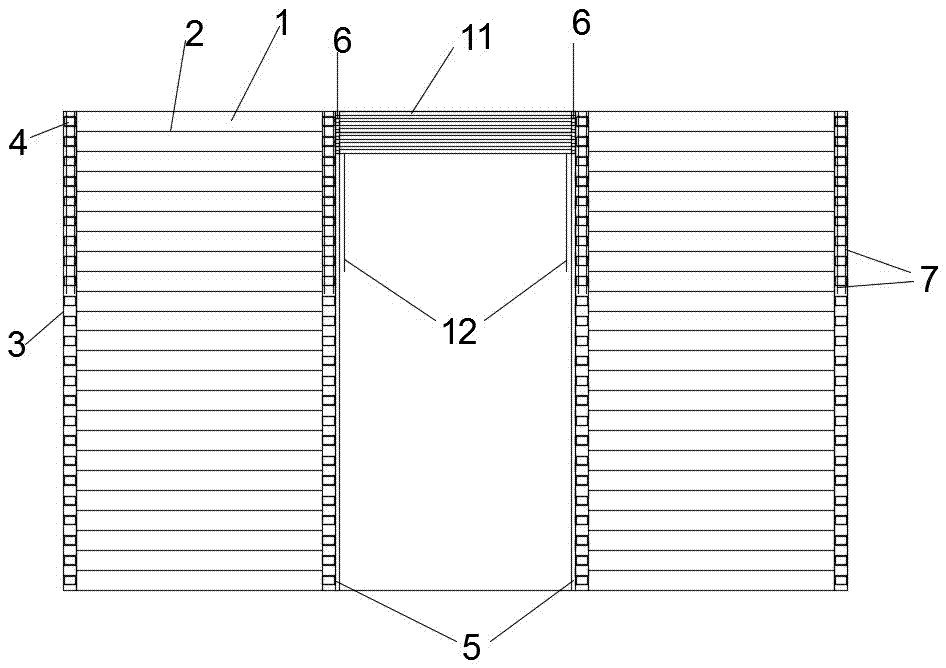 Thermal insulation combined decorating plate for indoor use