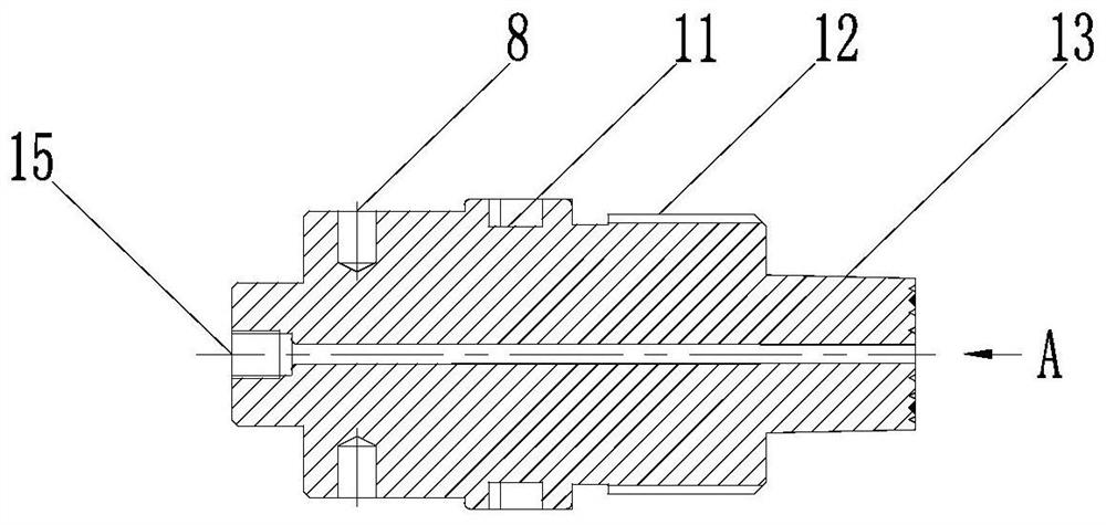 High-temperature and high-pressure clamp holder and using method thereof