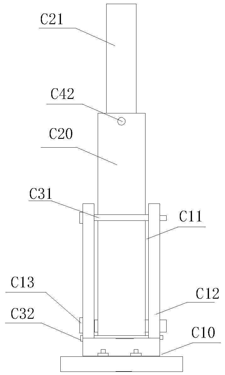 Scraped car disassembling system