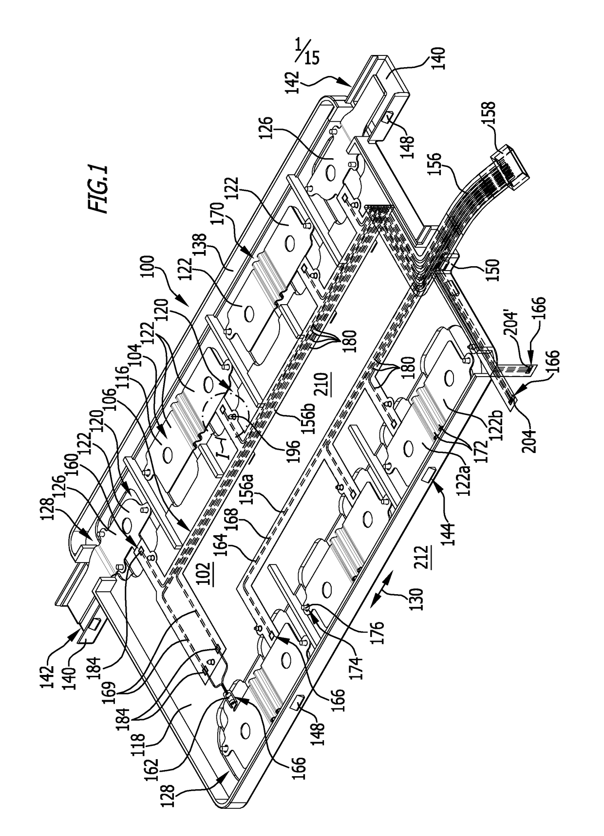 Cell contact-making system for an electrochemical device