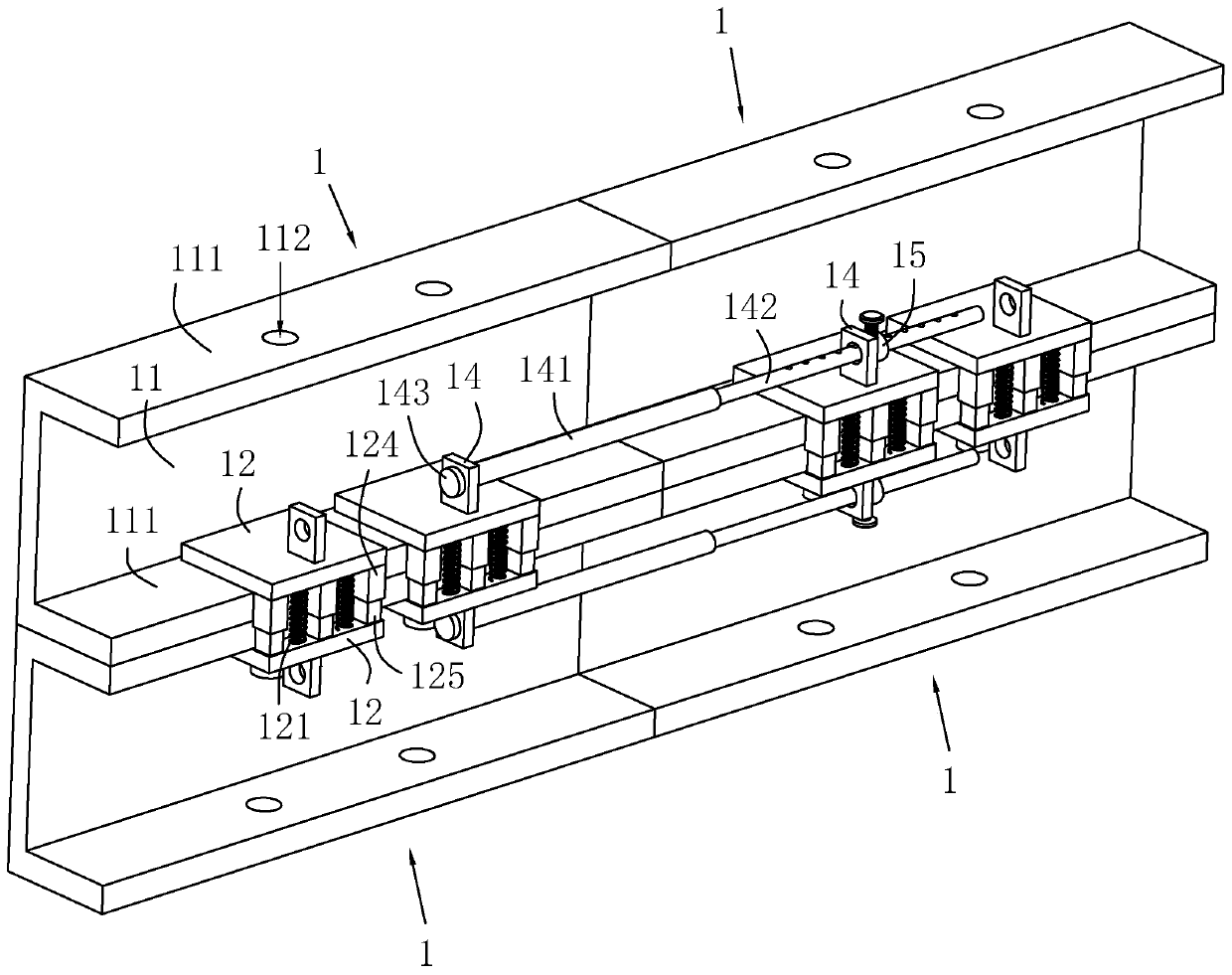 Splicing template for building