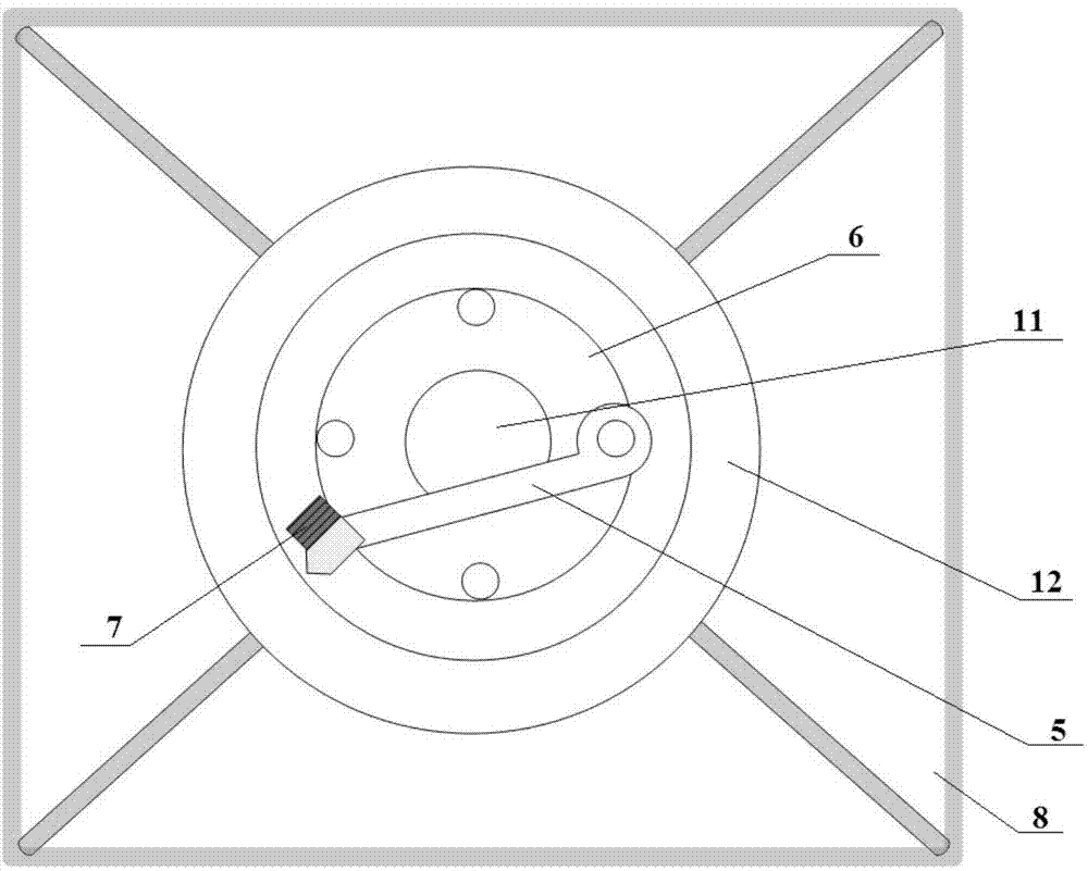 Inertial differential unlocking spring impact type collector of bottom sediment sample