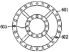 Organic fertilizer drying device for methane combustion energy conservation