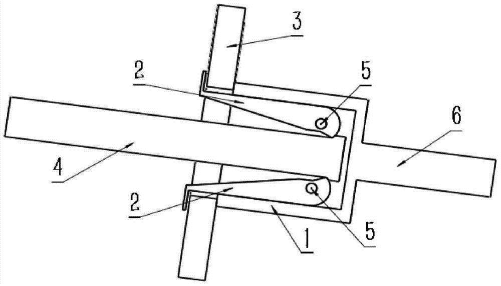 A device for quick disconnection of a cable or rod