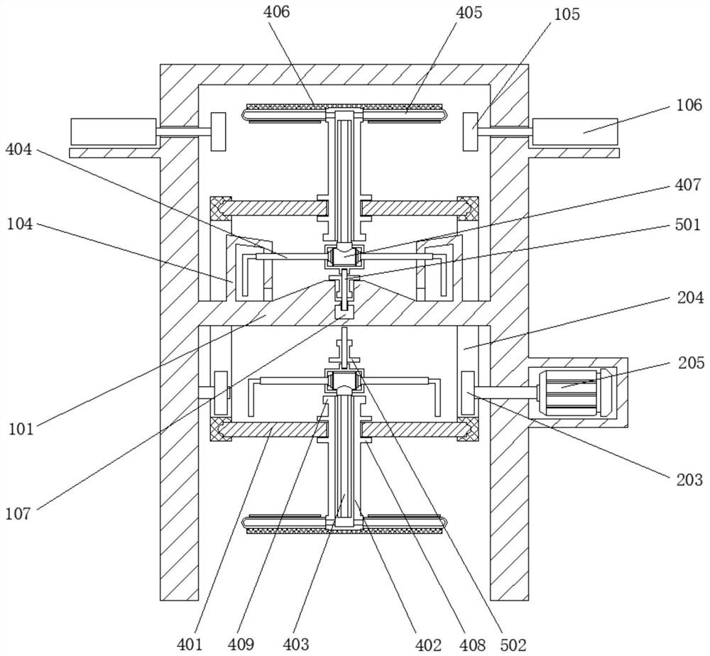 A cleaning mechanism for the inner wall of a barrel