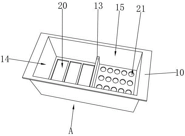 Domestic kitchen trough