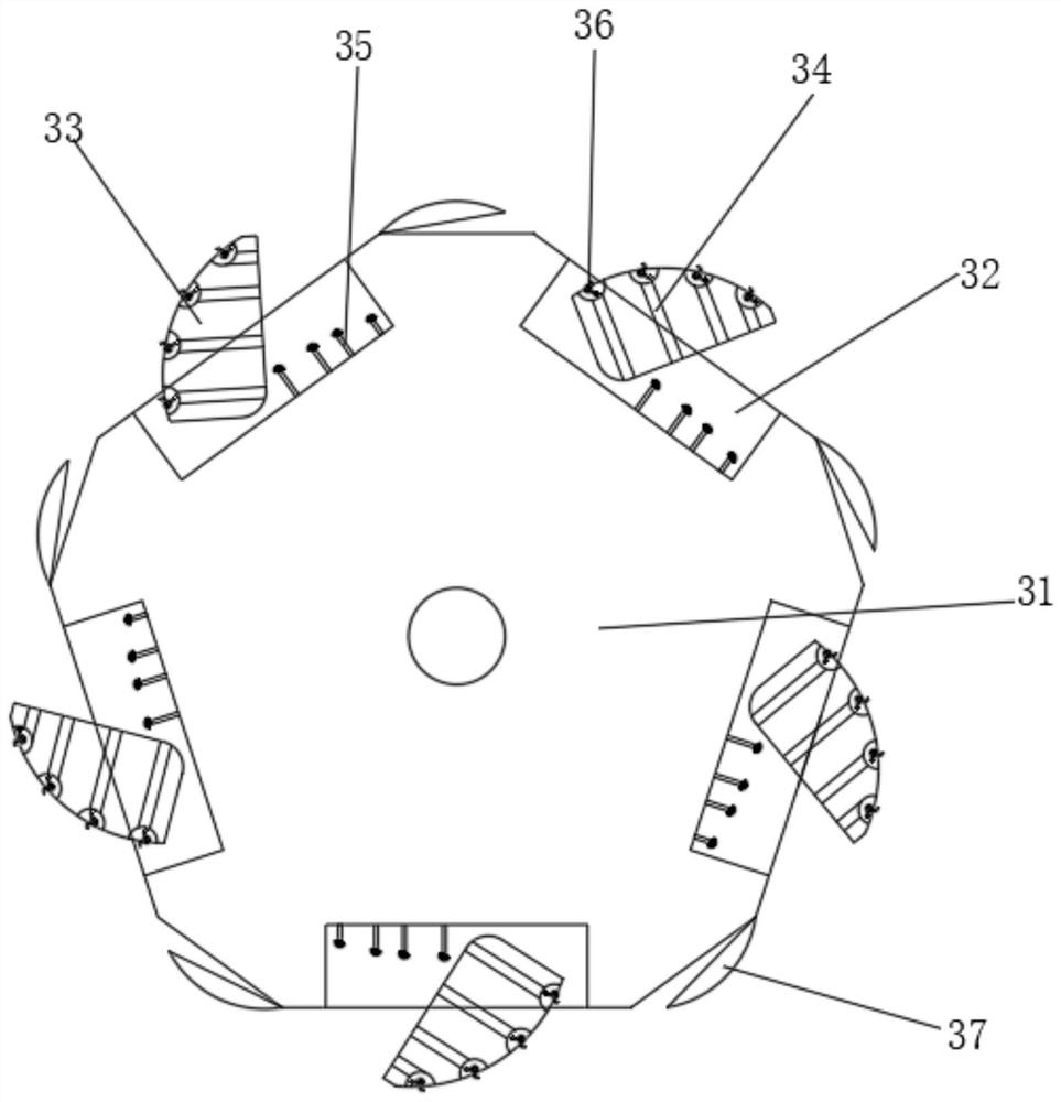 Spinning ball removing device