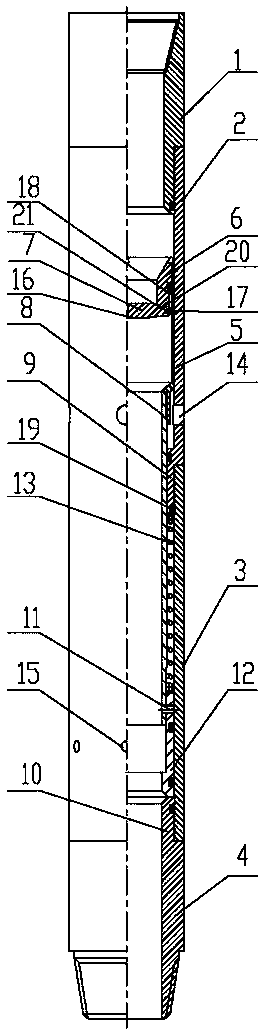 Pressure reducing device for lowering tail pipe