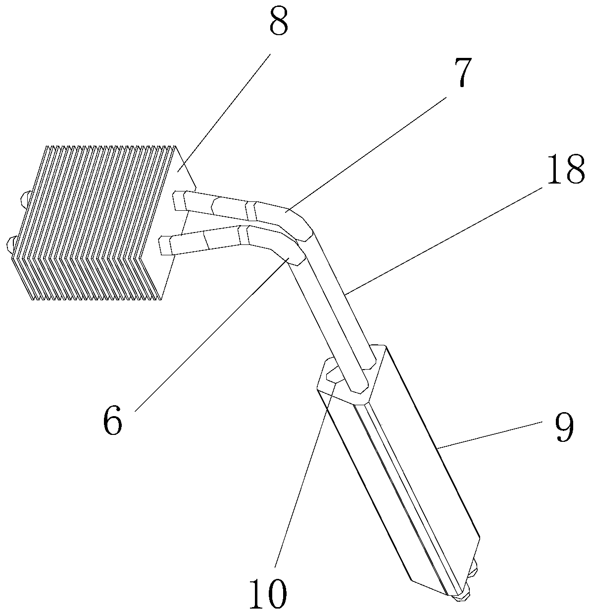 Condensing gas water heater and waste heat recovery method