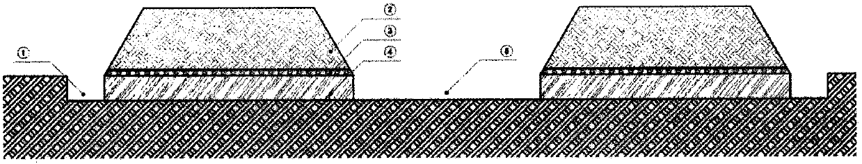 Novel method of salt-isolating cultivation improvement of saline-alkali soil through straw