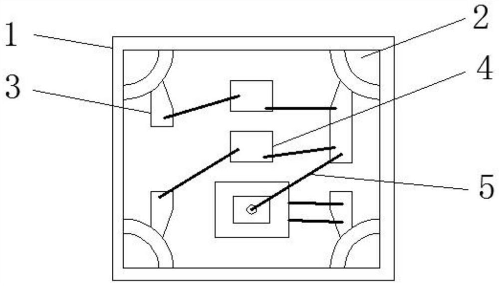 Mask structure of LCD display screen and manufacturing process thereof