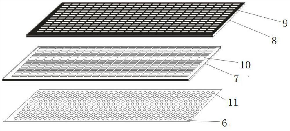 Mask structure of LCD display screen and manufacturing process thereof