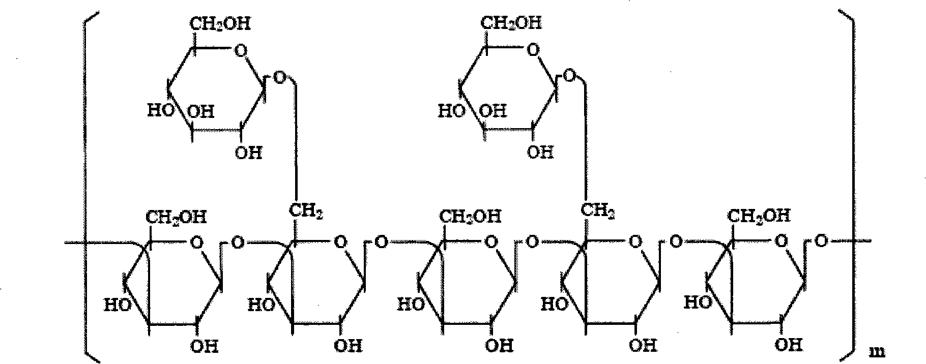 Lentinan lyophilized power injection and preparation method thereof