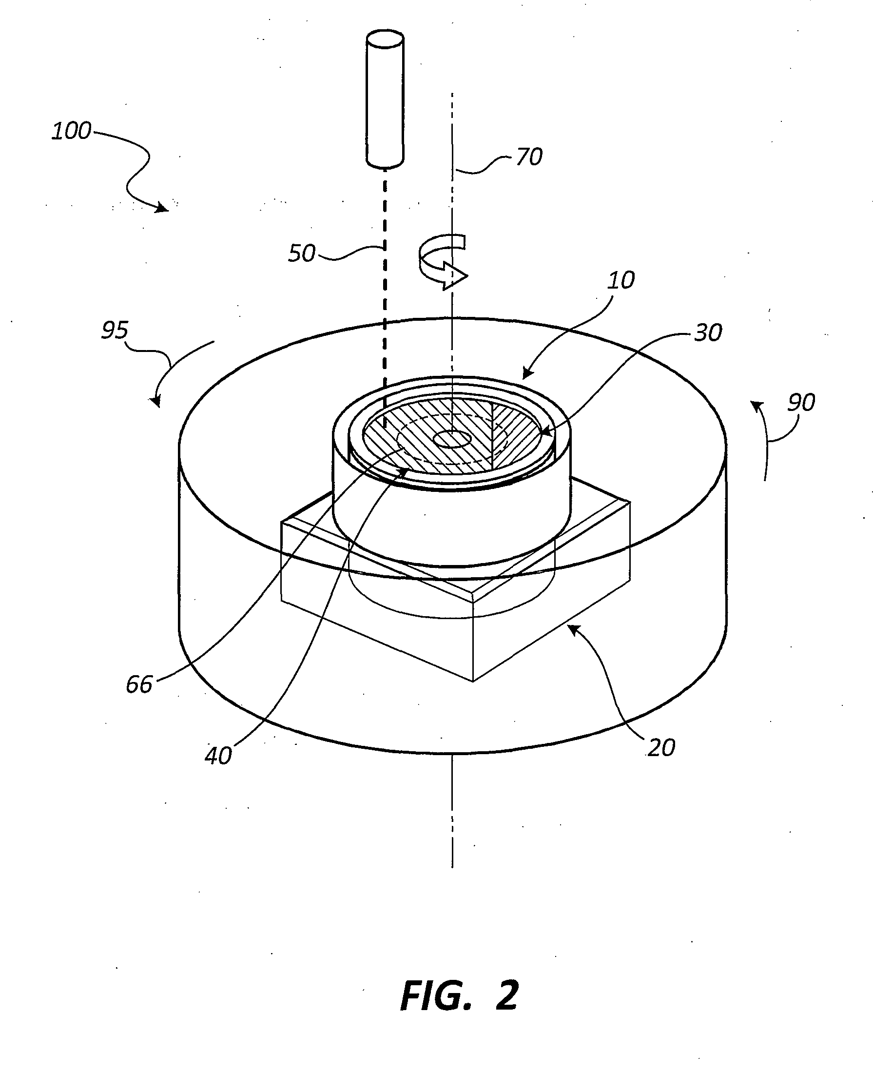 Spinning Cell Device for Fast Standardization in Laser Ablation Inductively Coupled Plasma Spectrometry