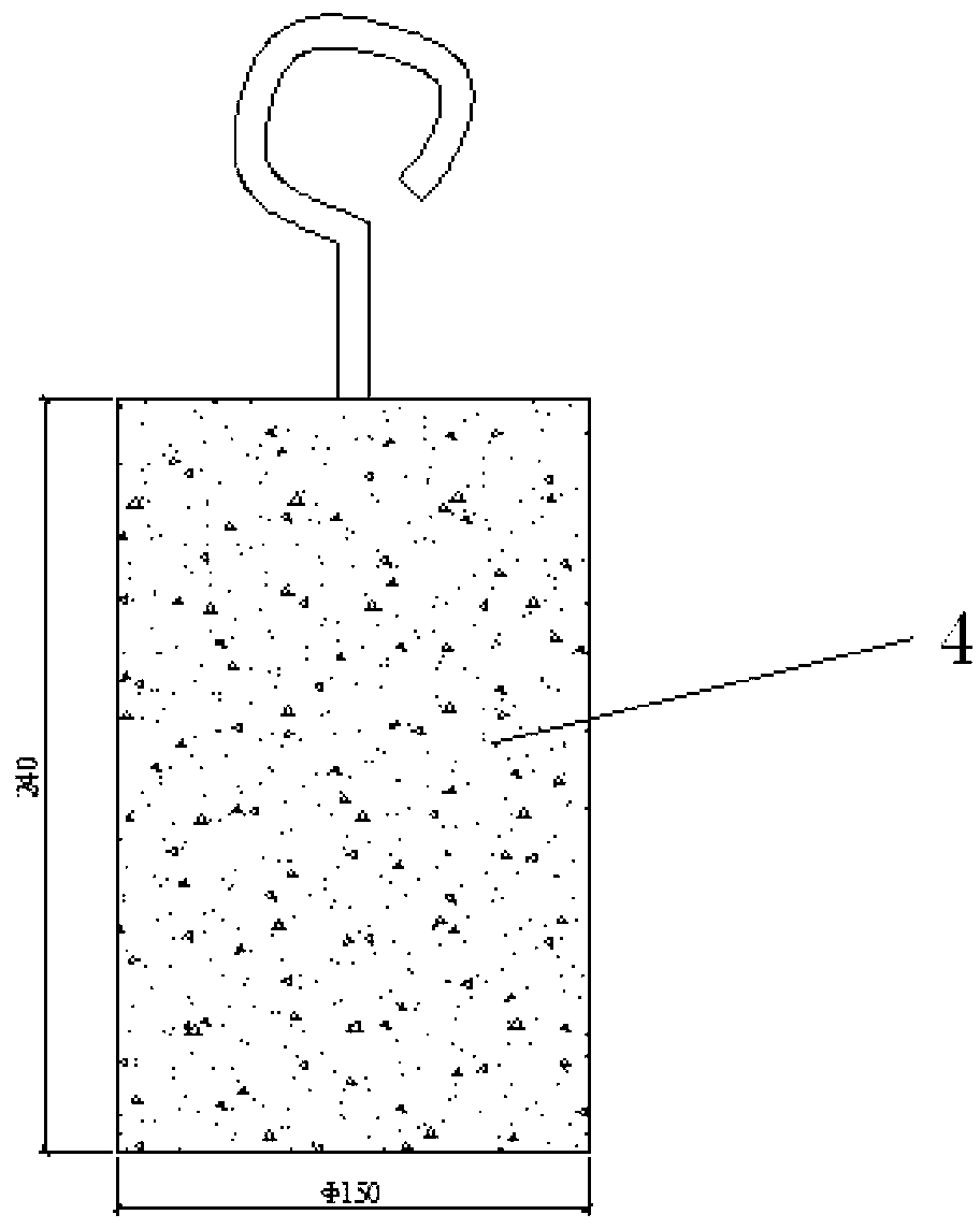 Method for determining road roller compacted concrete composition based on pressing vibration method