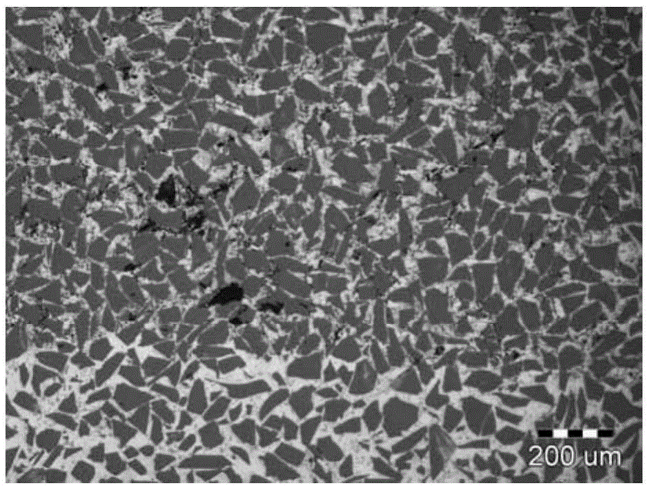 Preparation method of WC particle reinforced composite solder for cemented carbide brazing