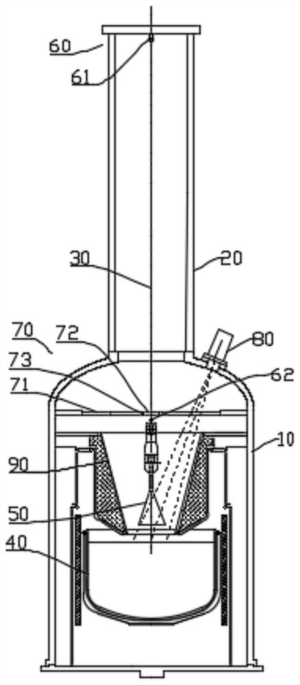 Czochralski centering calibration system and calibration method for single crystal furnace