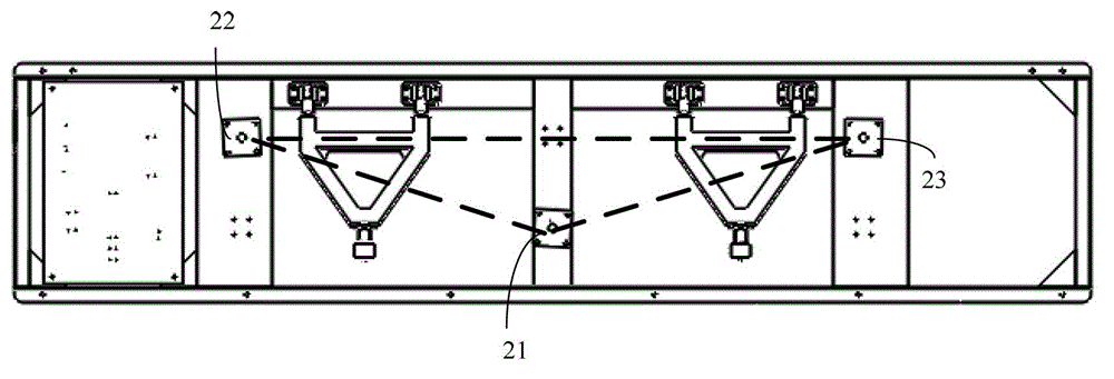 Three-degree-of-freedom base and 4D seat applying same