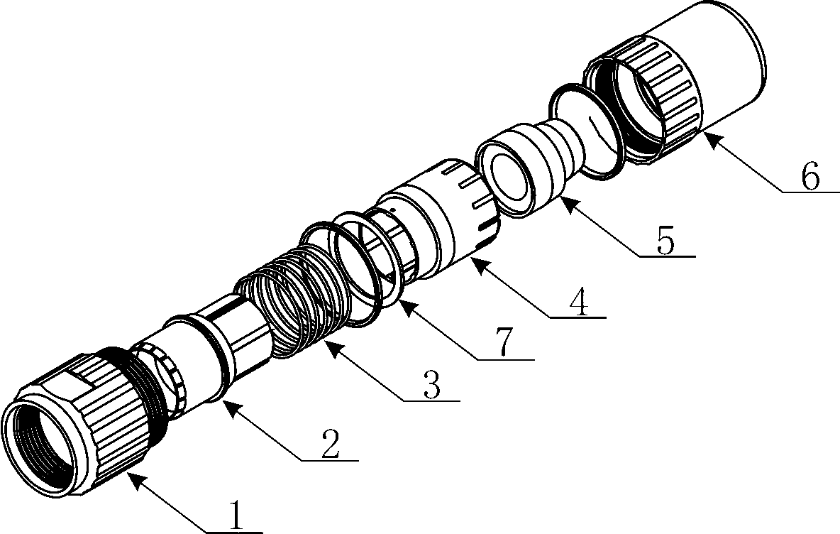 Integrated wire protection component