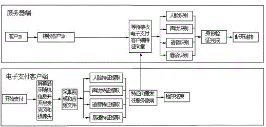 Identification verifying system for living human body for electronic payment