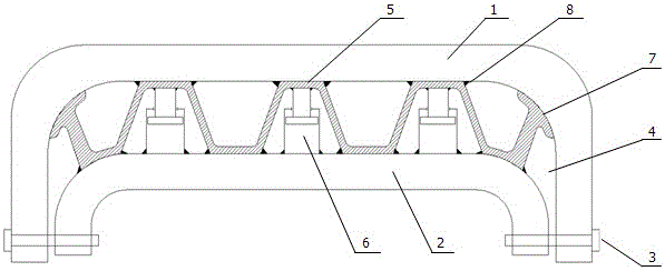 Energy absorption type bumper