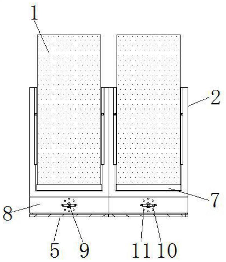 A combined chassis auxiliary support for supercomputers