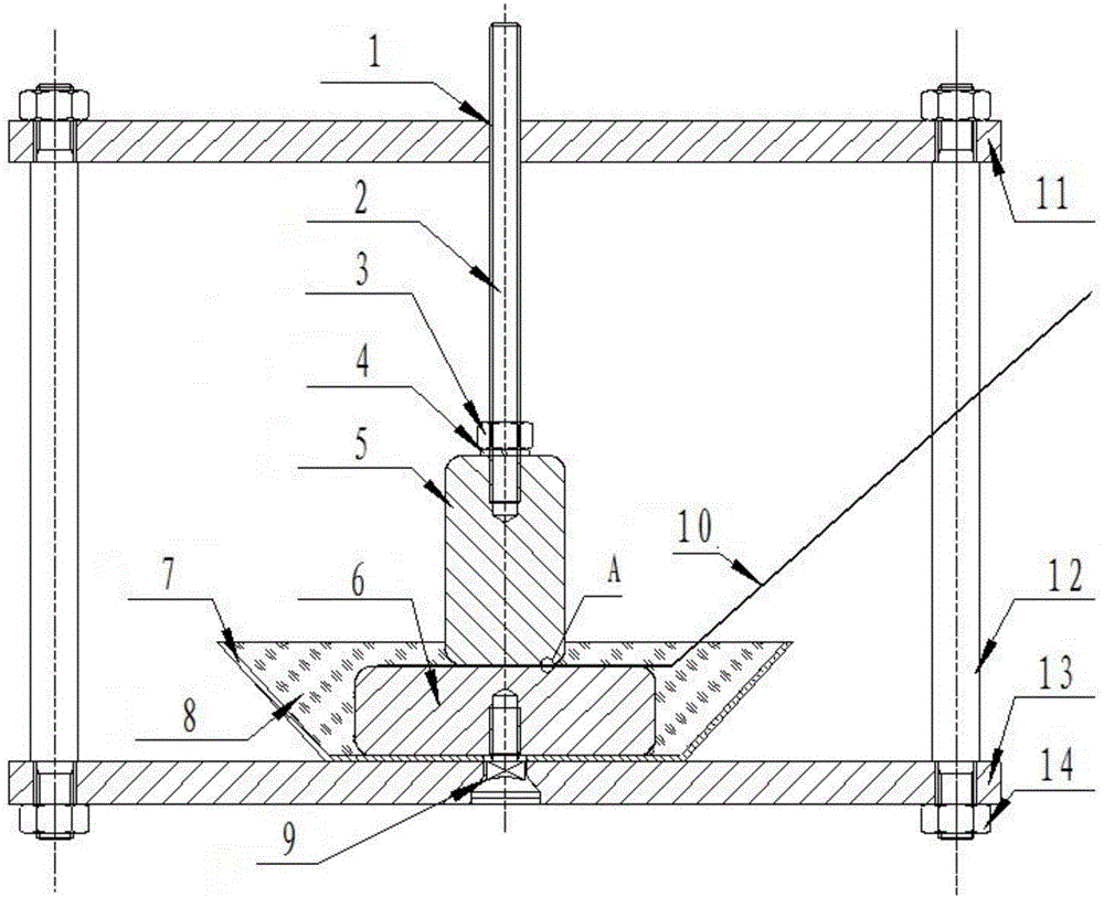 Device and method for measuring thermosetting resin breakdown field strength