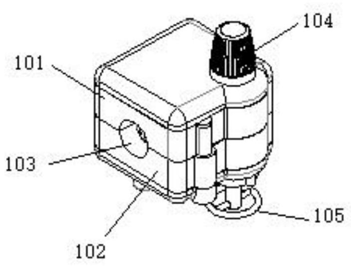 Voltage and current measurement energy taking device of power transmission and distribution line