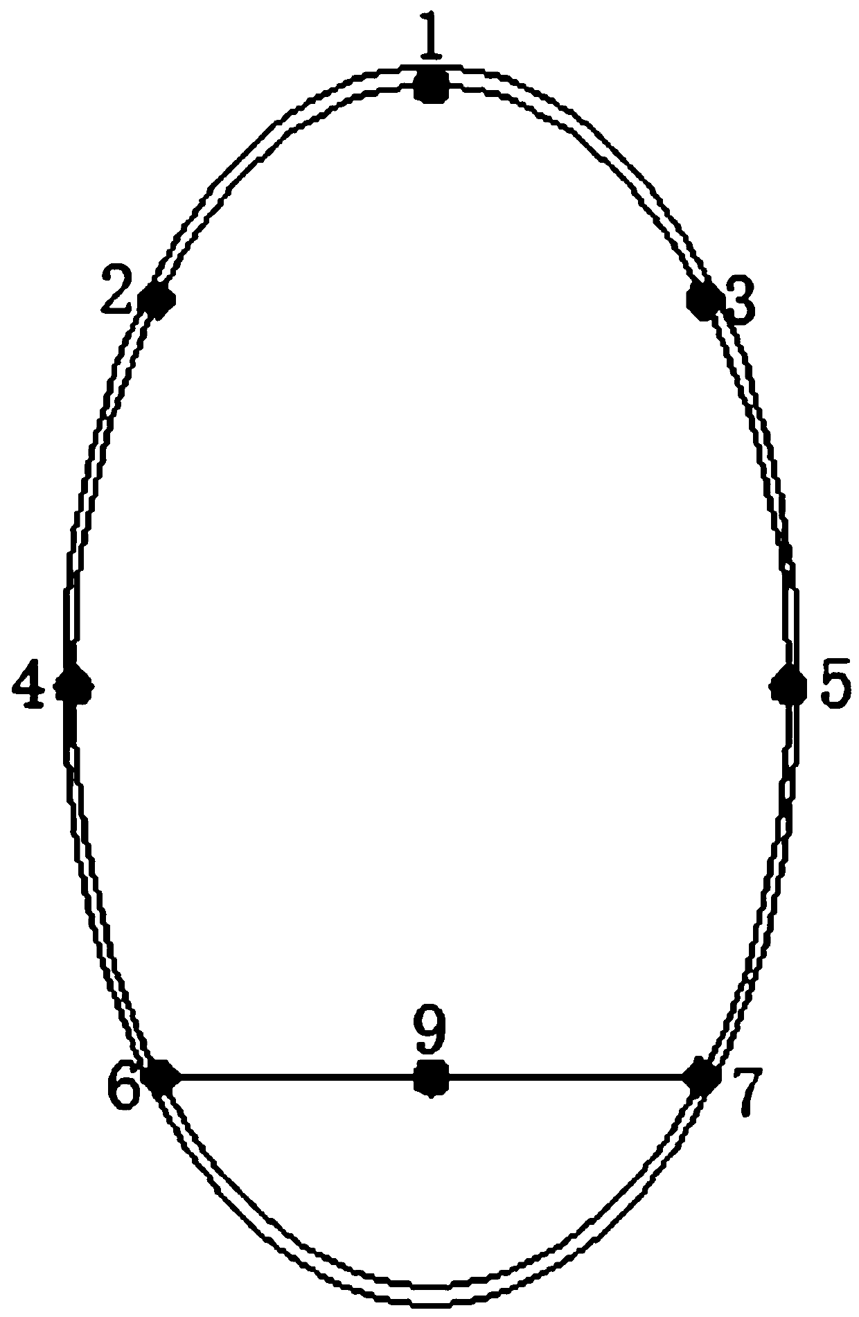 Tunnel initial support stability judging and prediction method based on electromagnetic radiation