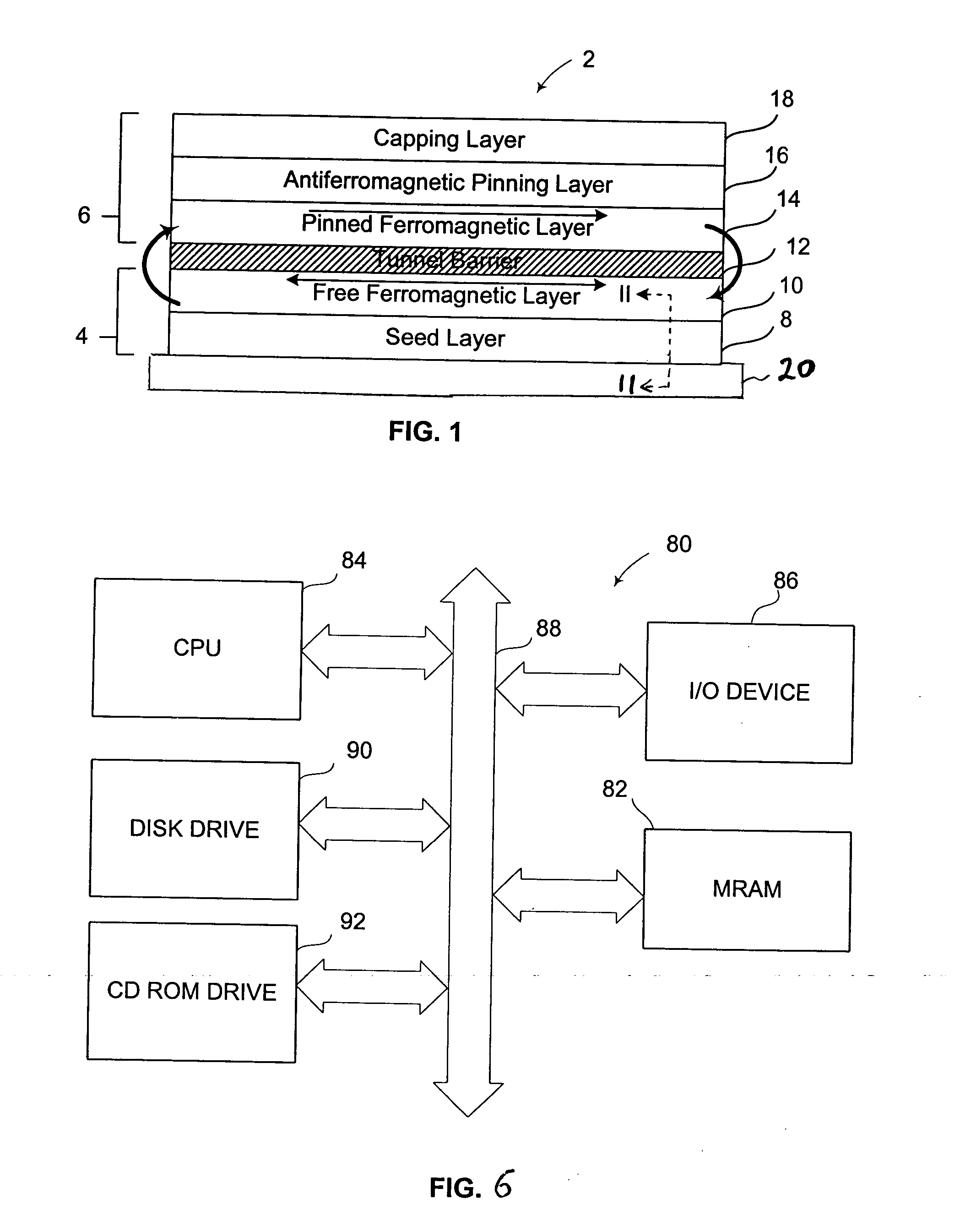 Method for production of MRAM elements