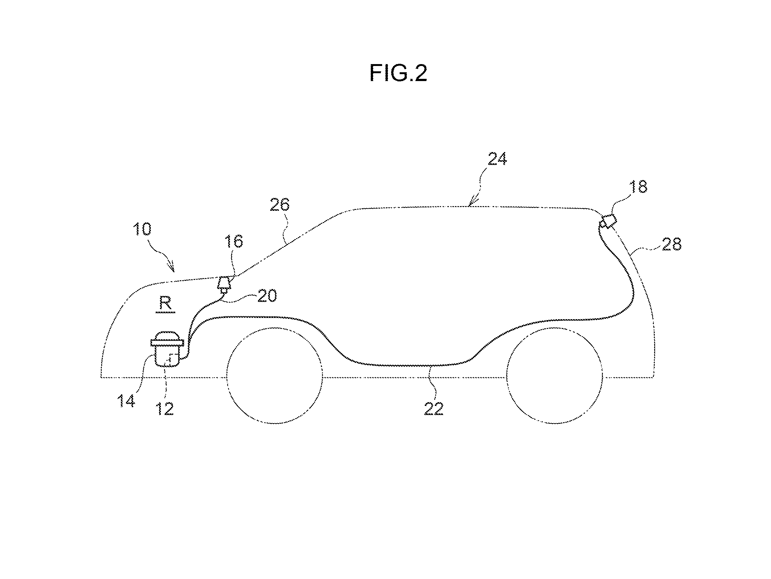 Impeller for centrifugal pump and centrifugal pump of vehicle washer device