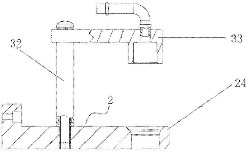 Flow characteristic testing platform of oil injector of motorcycle