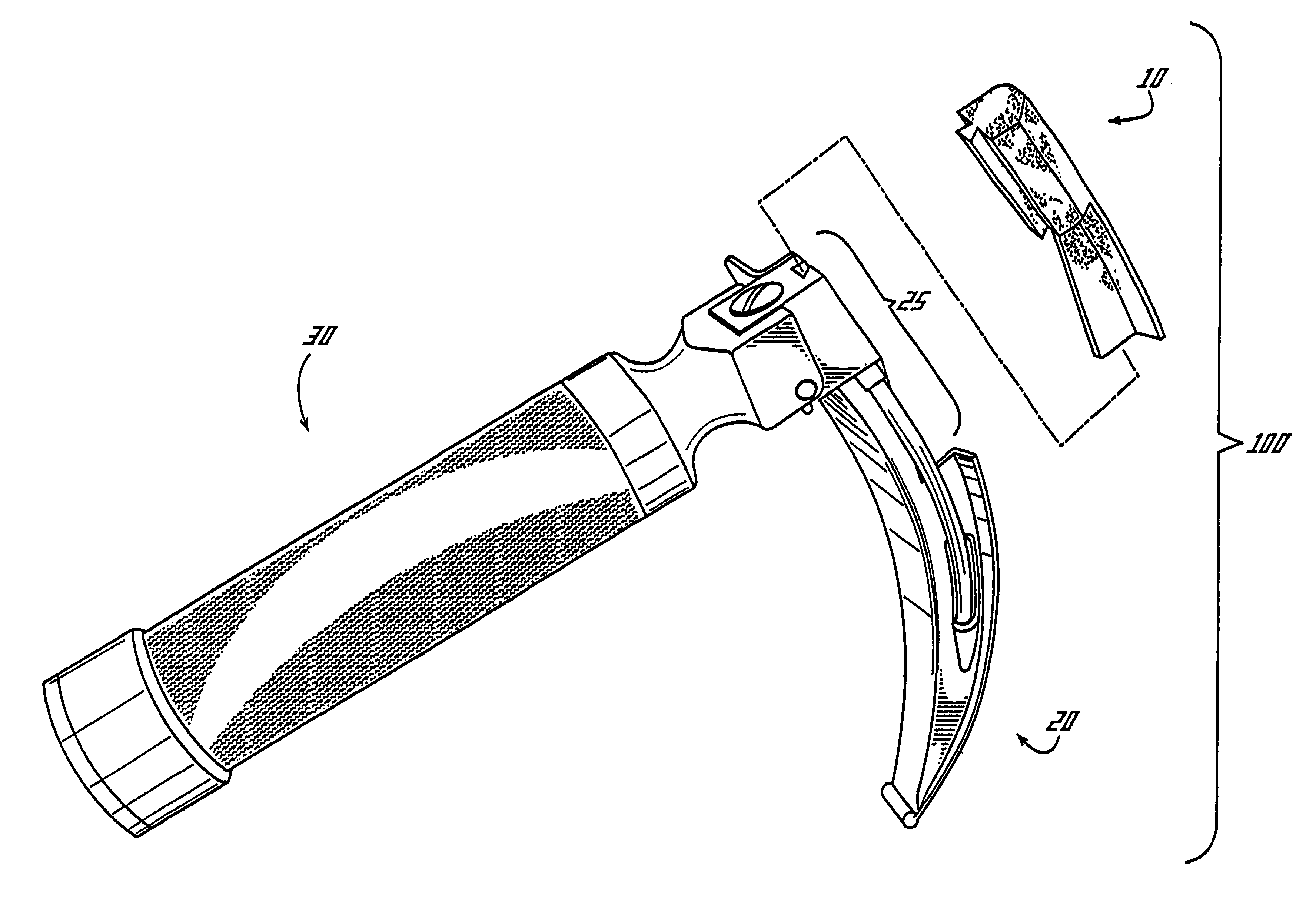 Modified laryngoscope blade to reduce dental injuries during intubation