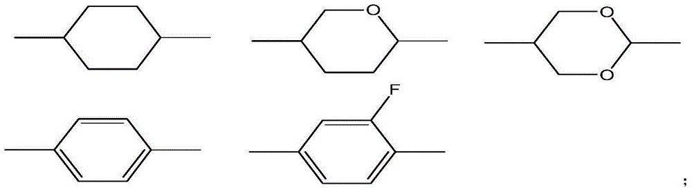 Liquid crystal composition containing 2-methyl-3,4,5-trifluorophenyl liquid crystal compound and application thereof