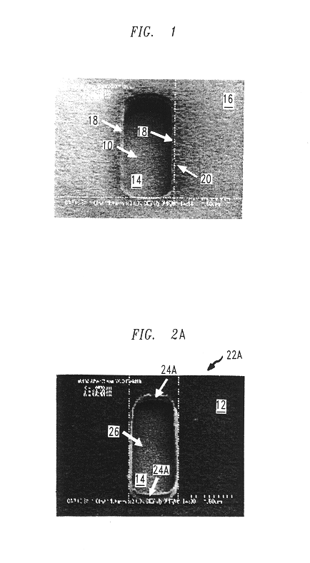 Removal of metal veils from via holes