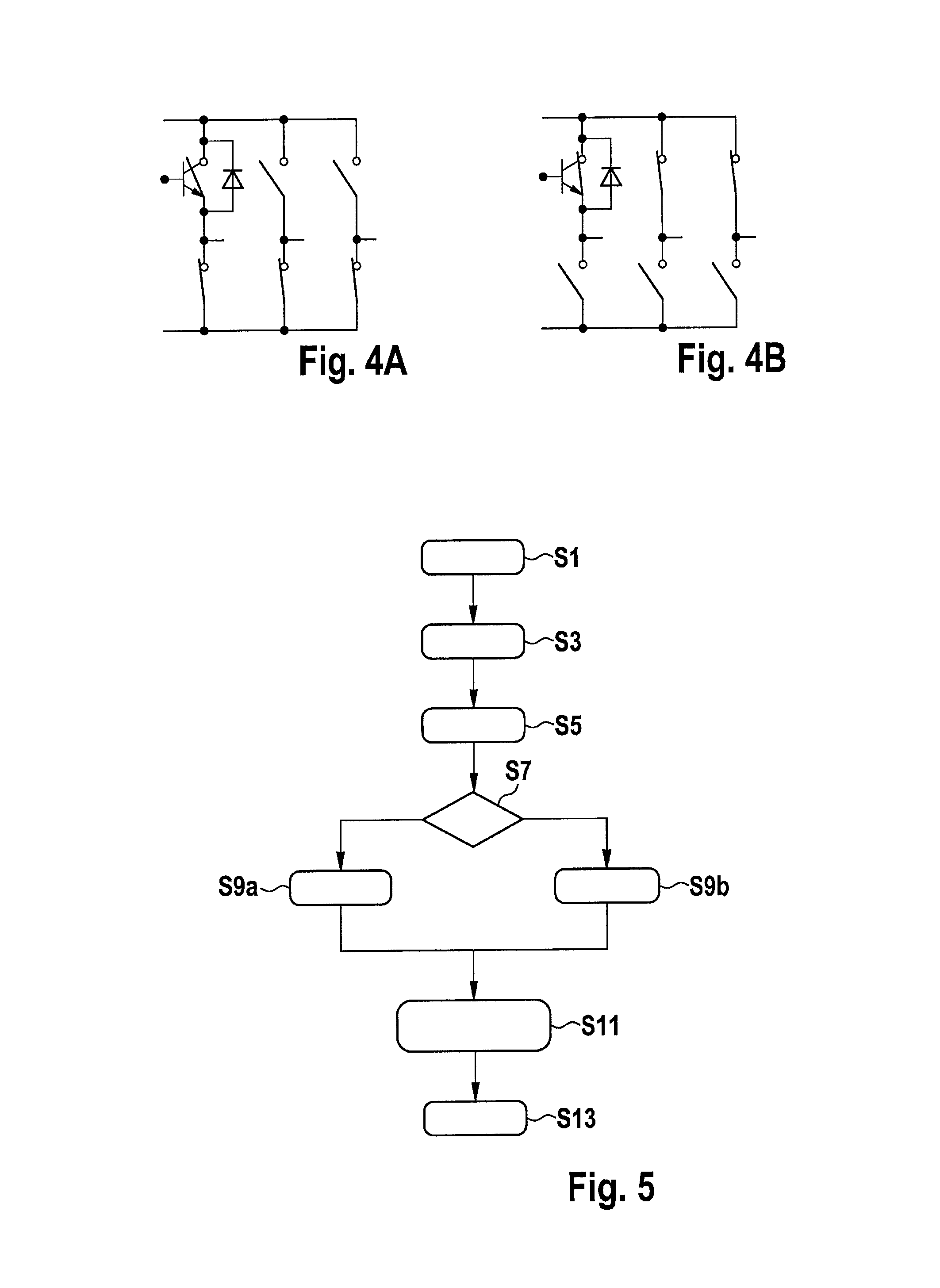 Method for the load-free opening of a separating clutch