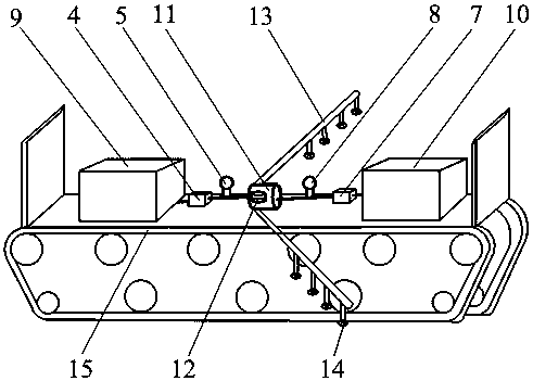 Variable-spraying plant protection vehicle capable of automatically changing concentration of sprayed pesticides