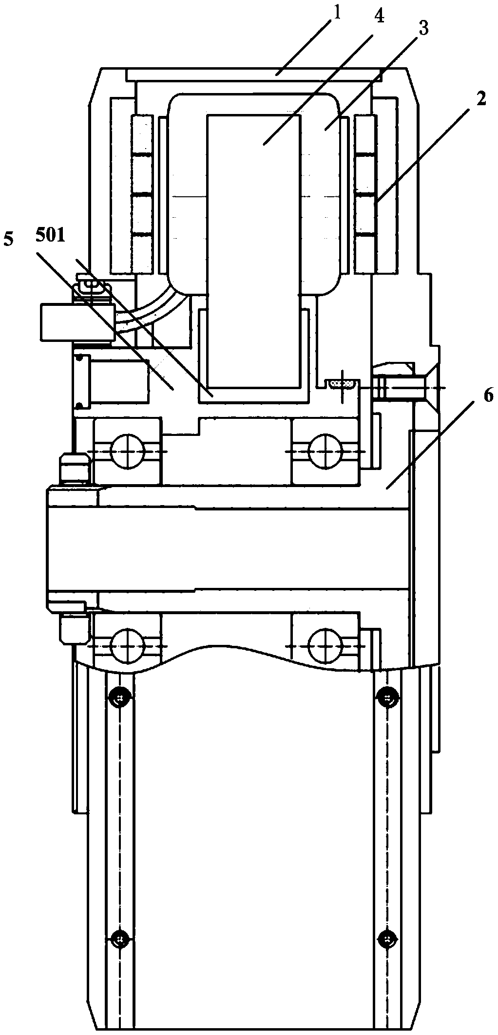 Axial flux in-wheel motor with enhanced heat dissipation of windings