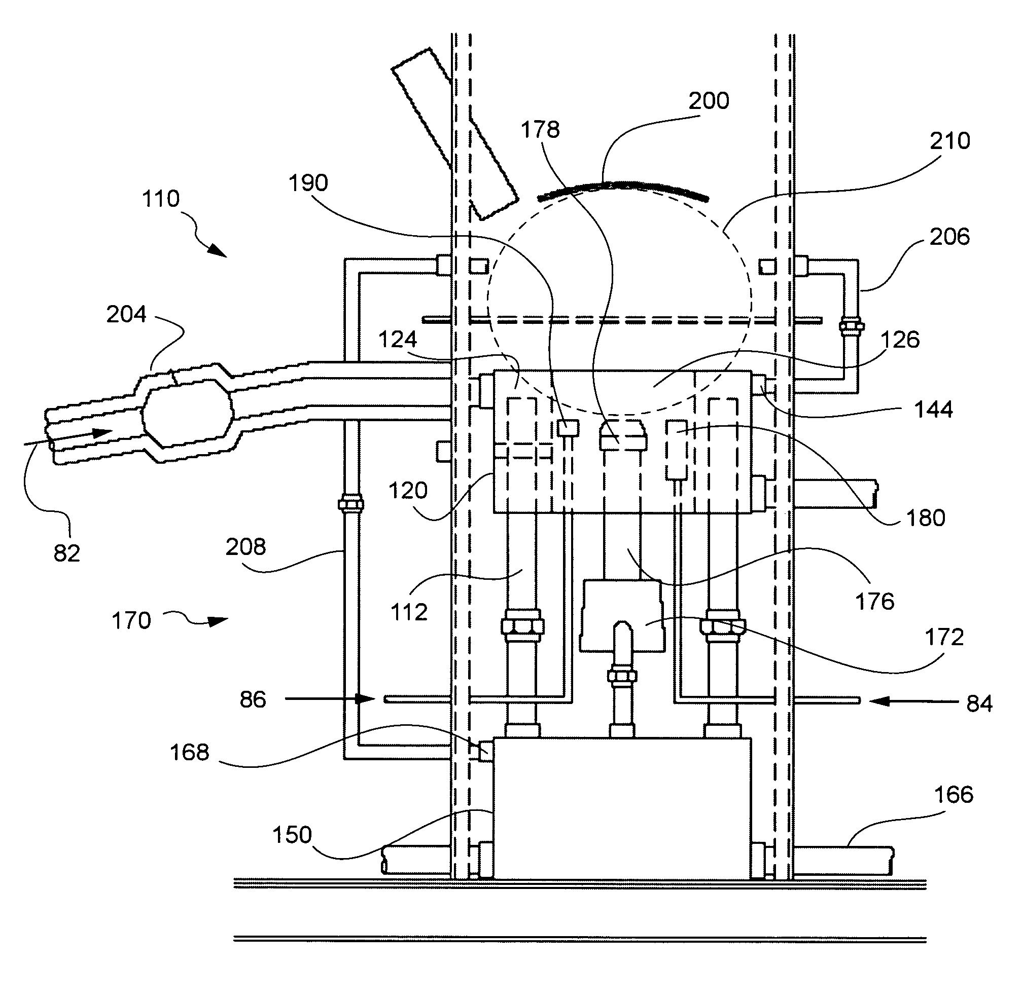 Off-gas flare