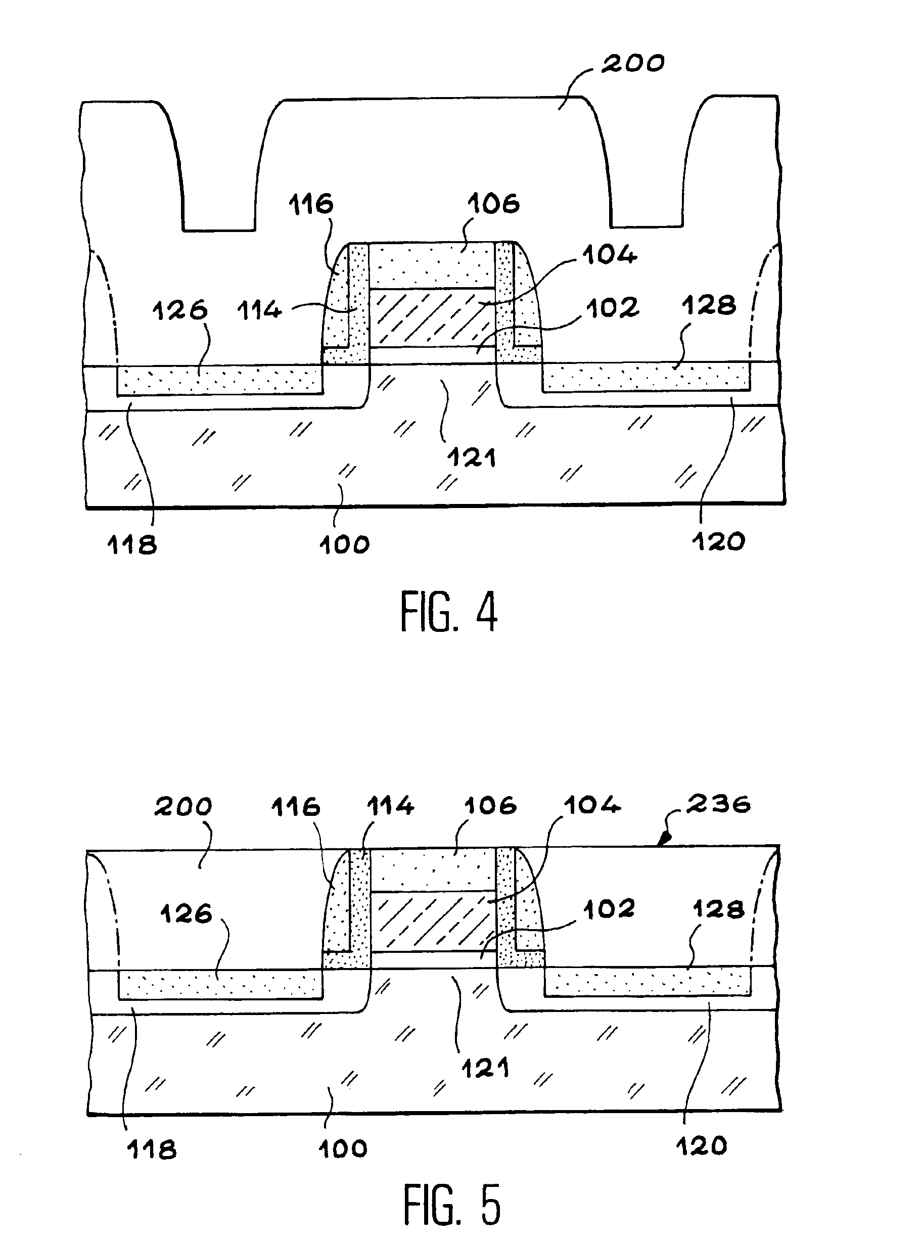 Damascene architecture electronic storage and method for making same