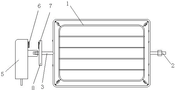 Apparatus for controlling rotation and stopping of microwave oven grill, and controlling method thereof