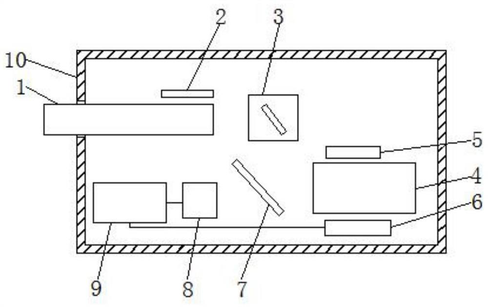 Optical lens suitable for long-distance cleaning in pulse laser