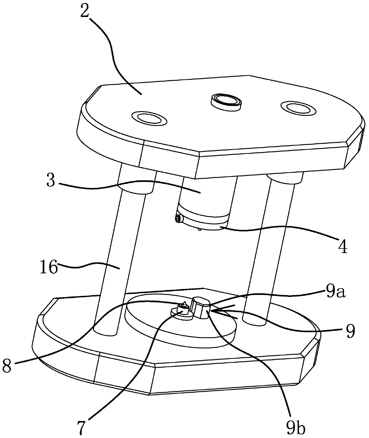 Crankshaft throw timing sprocket press-fitting device