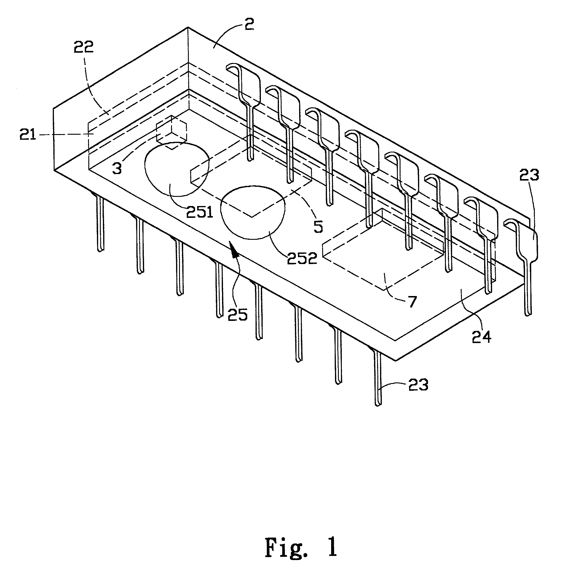 Modulated optical mouse for a personal computer