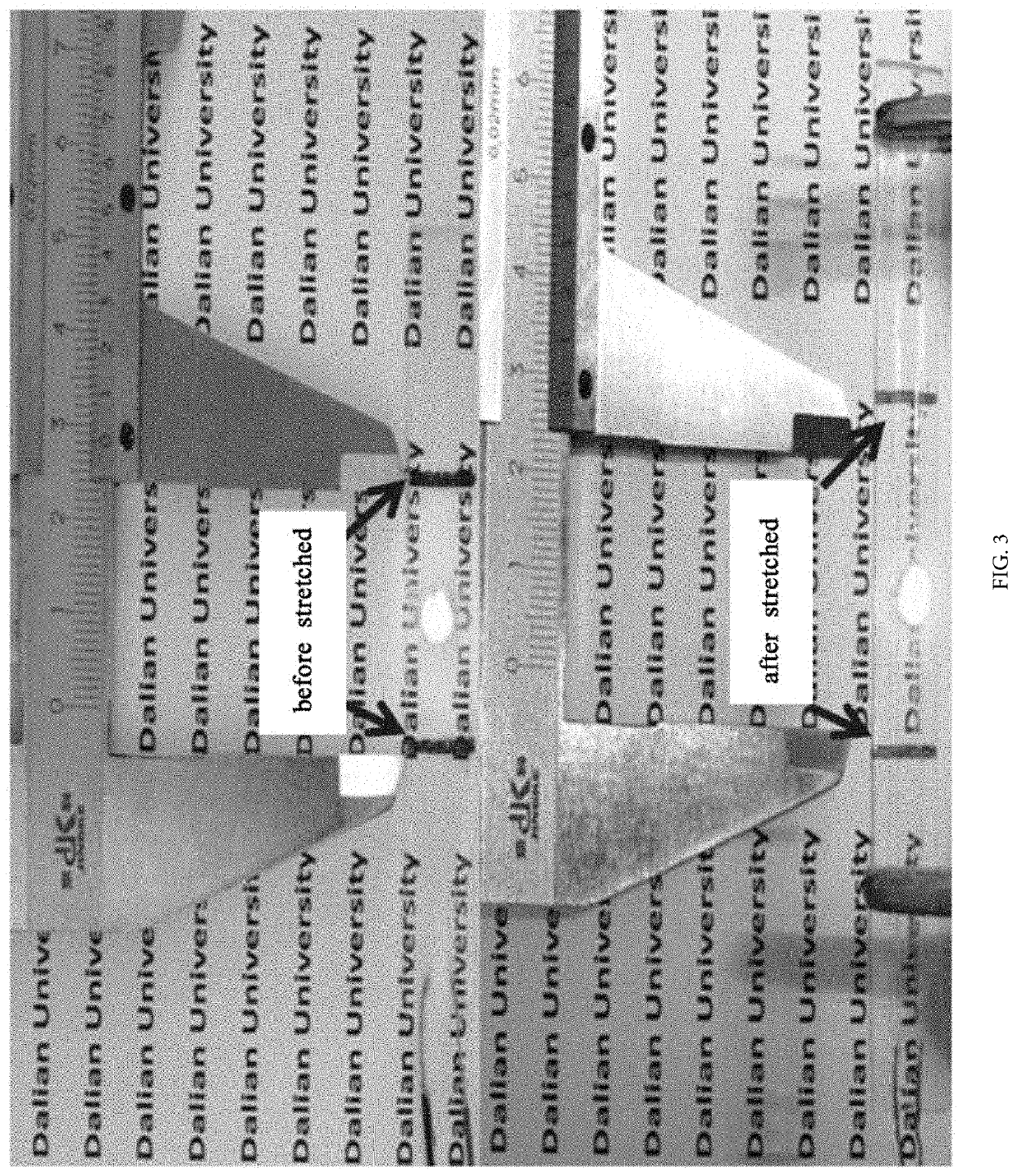 Preparation method of flexible transparent circuit