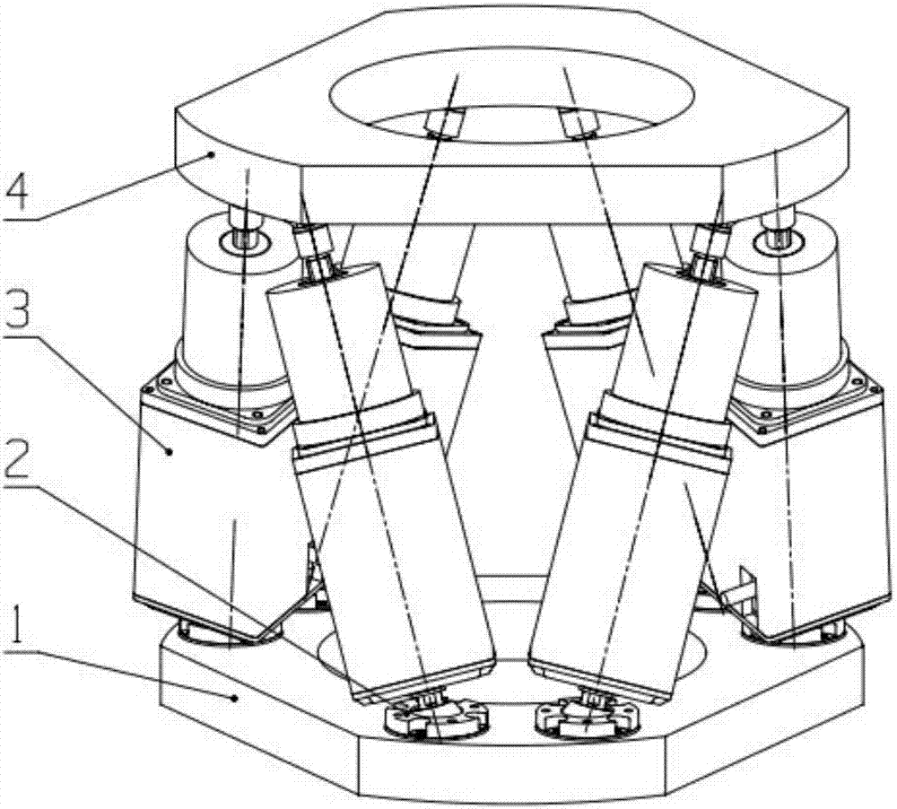 Novel six-degree-of-freedom parallel platform