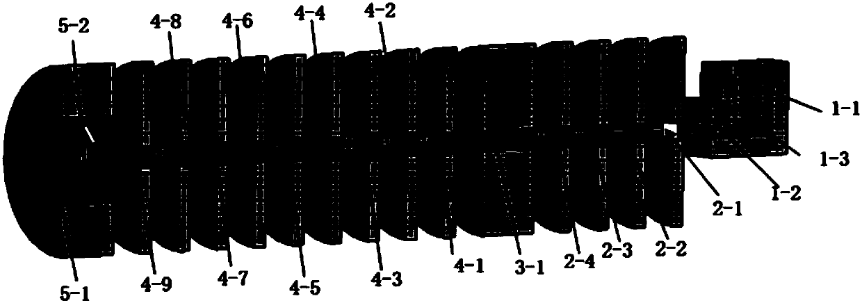 Ka wave-band circular waveguide TE01 mode exciter