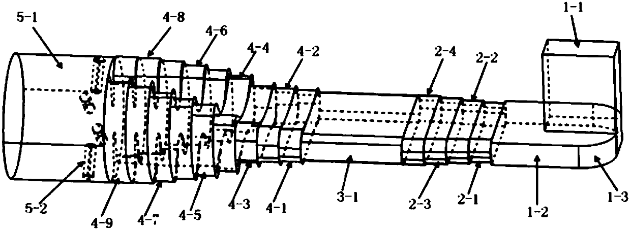 Ka wave-band circular waveguide TE01 mode exciter