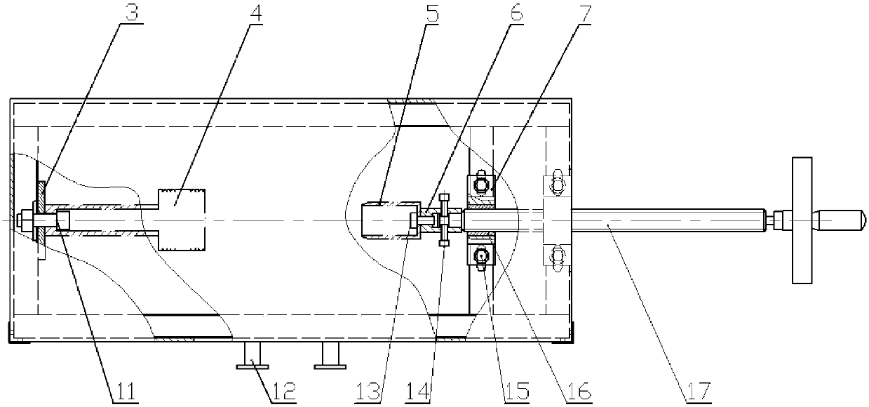 Handcart circuit breaker contact meshing visualization test bench