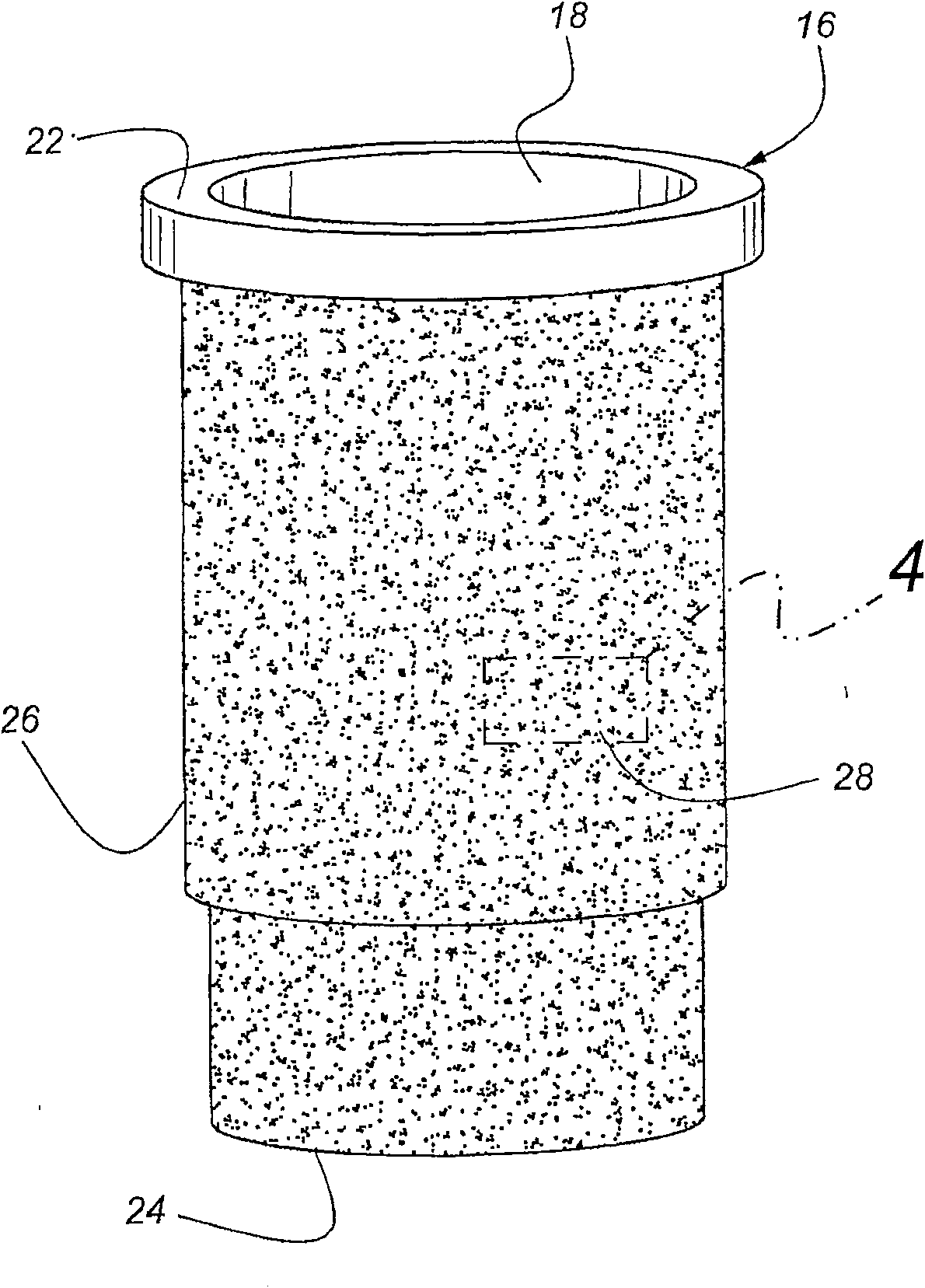 Anti-cavitation diesel cylinder liner